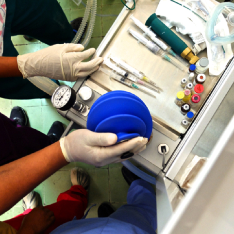 Anesthesia machine user training in Haiti Anesthesia machine user training in Haiti