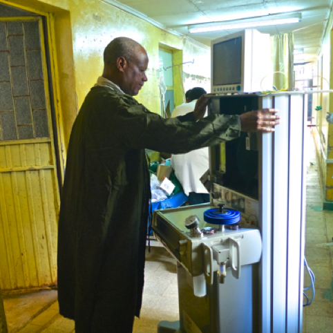 Anesthesia machine user training in Ethiopia Anesthesia machine user training in Ethiopia
