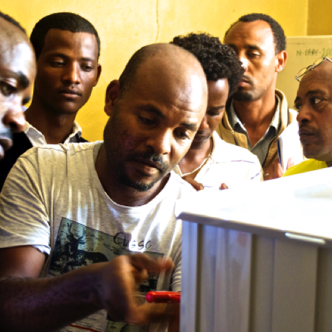 Anesthesia machine maintenance training in Ethiopia Anesthesia machine maintenance training in Ethiopia