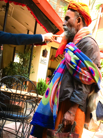 Man in Nepal Man in Nepal