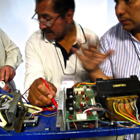 Ophthalmic equipment training in Paraguay Ophthalmic equipment training in Paraguay