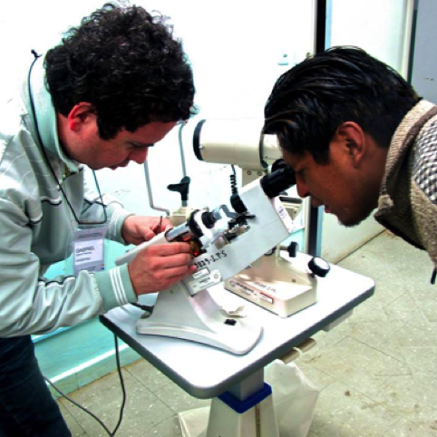 Ophthalmic equipment training in Paraguay Ophthalmic equipment training in Paraguay